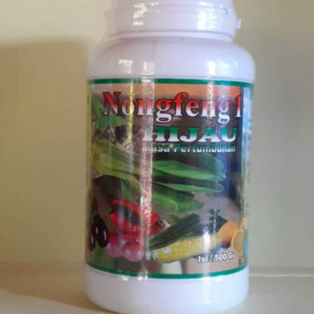 NF Pupuk Daun dan Pertumbuhan Pupuk Nongfeng Hijau Pupuk Organik suplemen vitamin tanaman