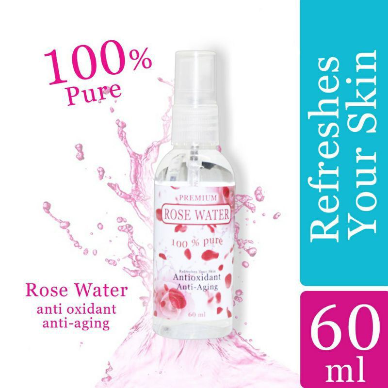 Rose water (Air mawar murni)