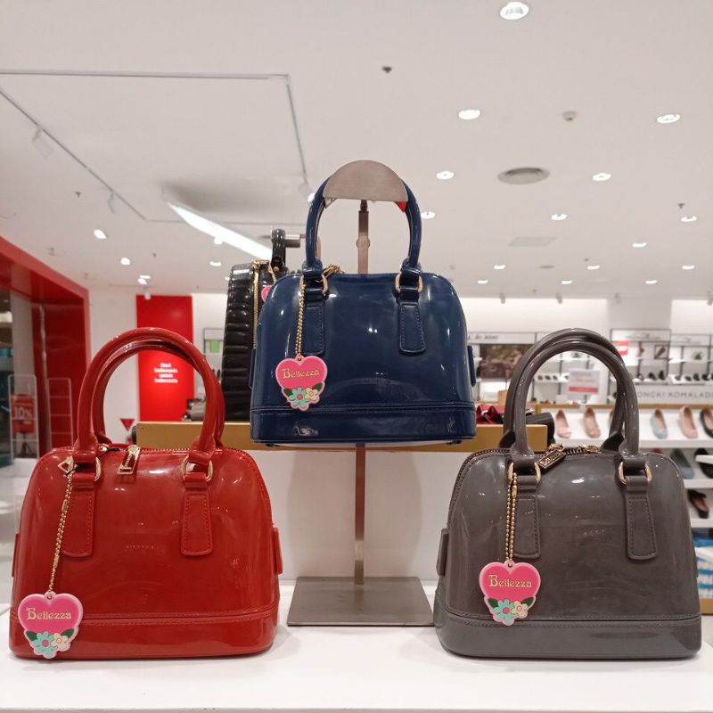 Terbaru Jelly Bellezza Yz2230054 Original Counter Store Tas Rantai Handbag Selempang wanita Fashion