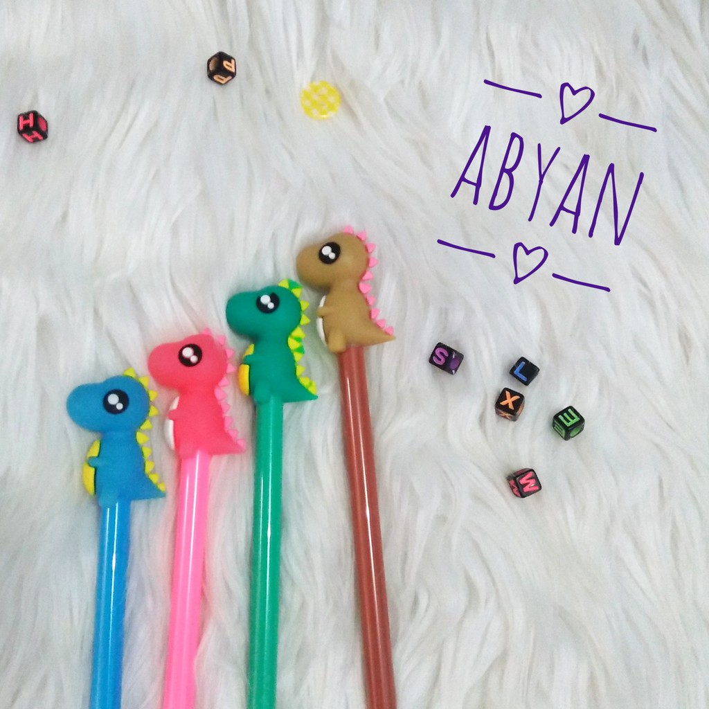 

Pulpen Gel Karakter Karet Lucu Dinasaurus Murah Berkualitas