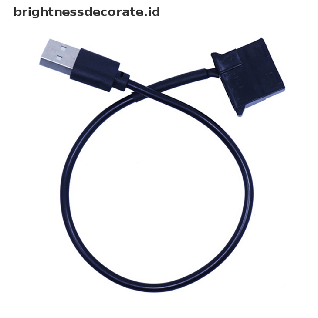 Kabel Adapter Konektor Usb To Molex 4 Pin 1ft Untuk Kipas Pendingin Komputer Pc