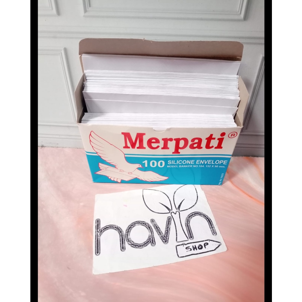 

AMPLOP putih polos no.104