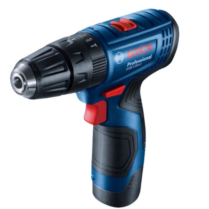 Bosch GSB 120-LI Cordless Impact Drill / Bor Tembok Baterai 120 LI