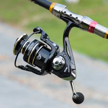 NX6000 Metal Reel Pancing Spinning Fishing Reel 4.7:1 / Reel pancing murah berkualitas kuat dan tahan Gulungan Pancing Kuat Original Berkualitas Gulungan Senar Joran / Rell Pancing Murah Reell Pancing Ikan Perlengkapan Memancing Fishing Reel