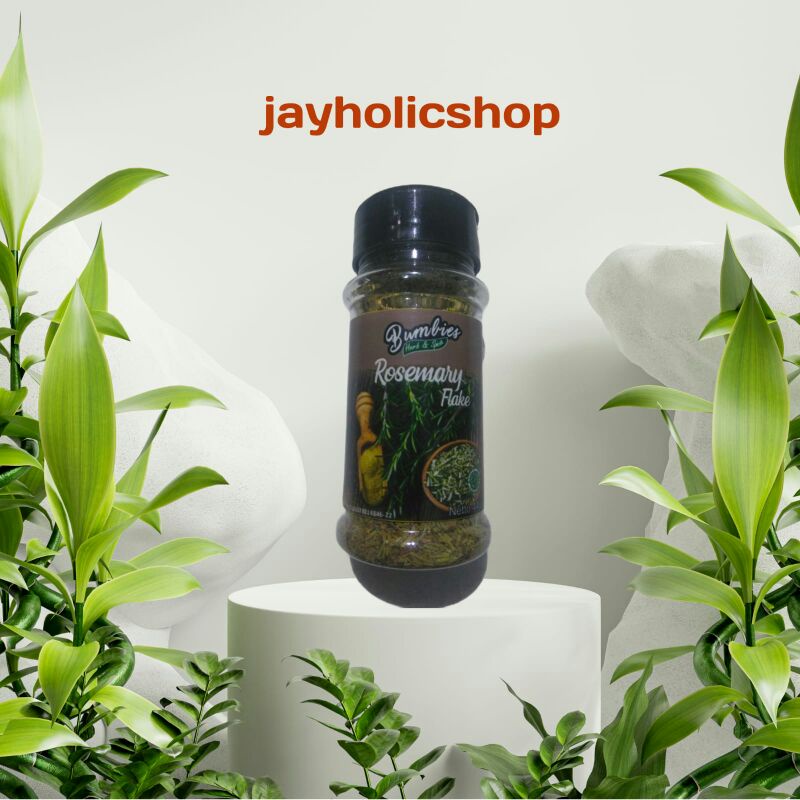 

Daun Rosemary 44gram Bumbies product | Dried Rosemary | Penyedap Rempah Rempah | Bumbu Instan Botol