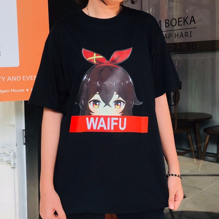 Tshirt Genshin impact Amber as Waifu Kawaii Girl Character Game Online