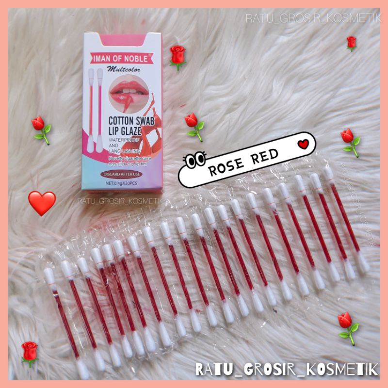 PER PACK!!!LIP COTTON SWAB LIP GLAZE/COTTON BUDS STICK CUP LIP TINT NO.D-11