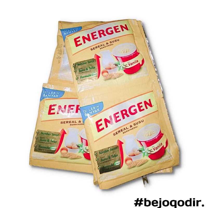 

Energen sereal dan susu 32gr 1 renceng Isi 10 sachet