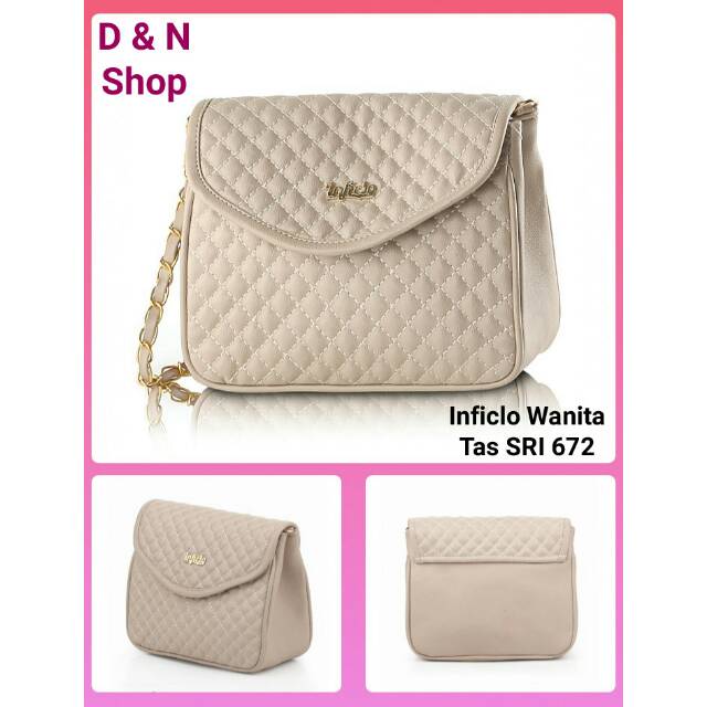 Tas Wanita Inficlo SRI 672 Berkualitas Asli Buatan Cibaduyut Bandung Promo Diskon Murah