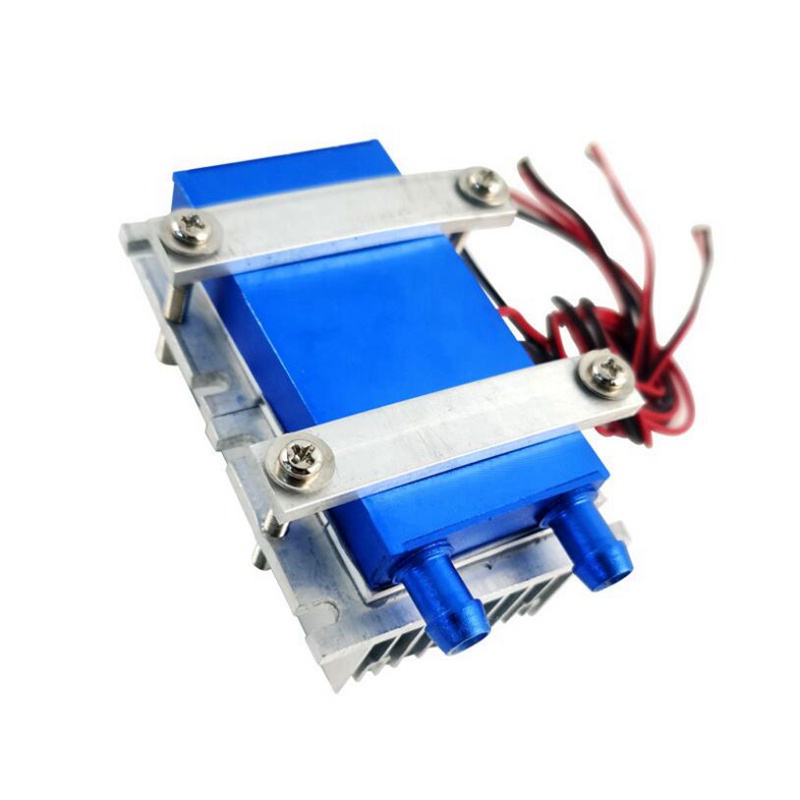 144W Thermoelectric Peltier Refrigeration Cooler 12V Semiconductor Air Conditioner Cooling System DIY Kit Cooling Down