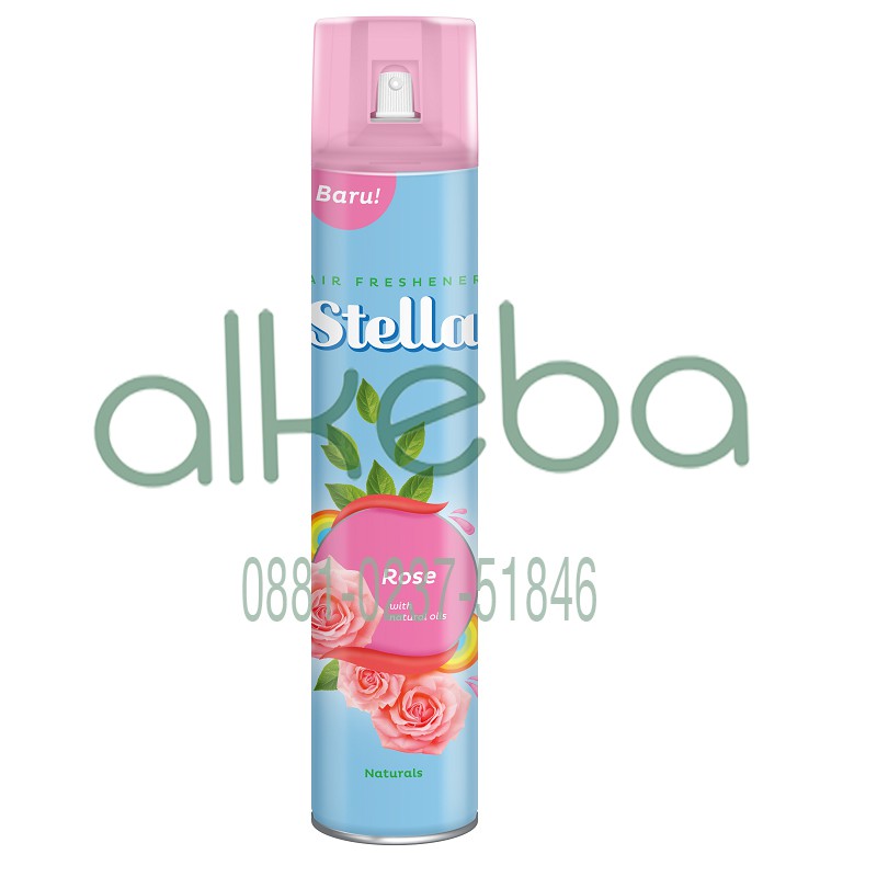 stella air freshener 400ml / pengharum ruangan stela aerosol 400 ml