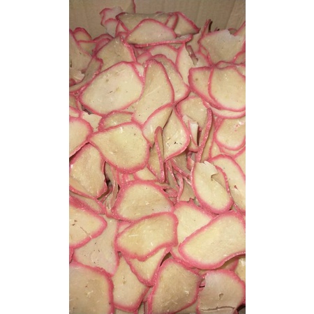 

kerupuk ikan pipih tanpa msg,, pepsin atau royco