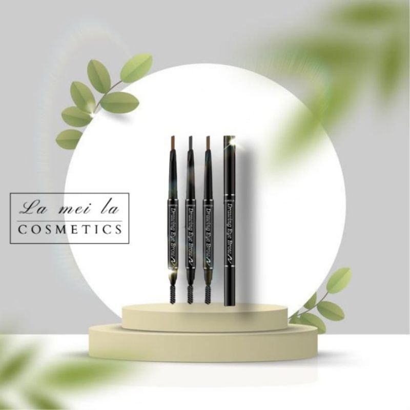 PROMO COD.!! LAMEILA Eyebrow Pensil Alis Putar Berkepala 2