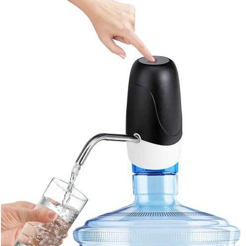 Dispenser Air Minum Elektrik LED / Electric Water Bottle Pump / Pompa Galon Electric usb charger cas