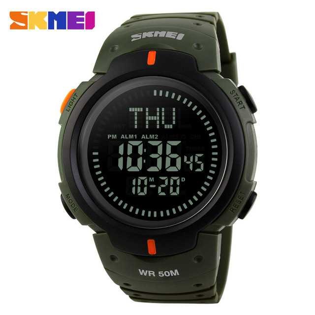 SKMEI Jam Tangan Digital Pria - DG1231CM hitam