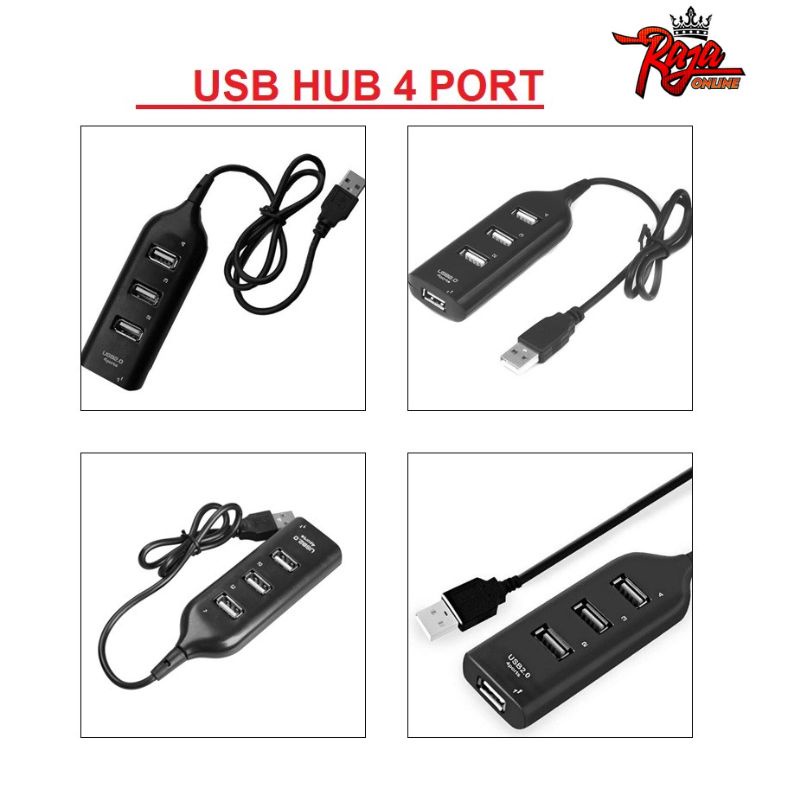 LH13 - USB Hub 4 Port Kabel USB 4 IN 1 TERMINAL USB PORT 2.0 CABLE 40cm