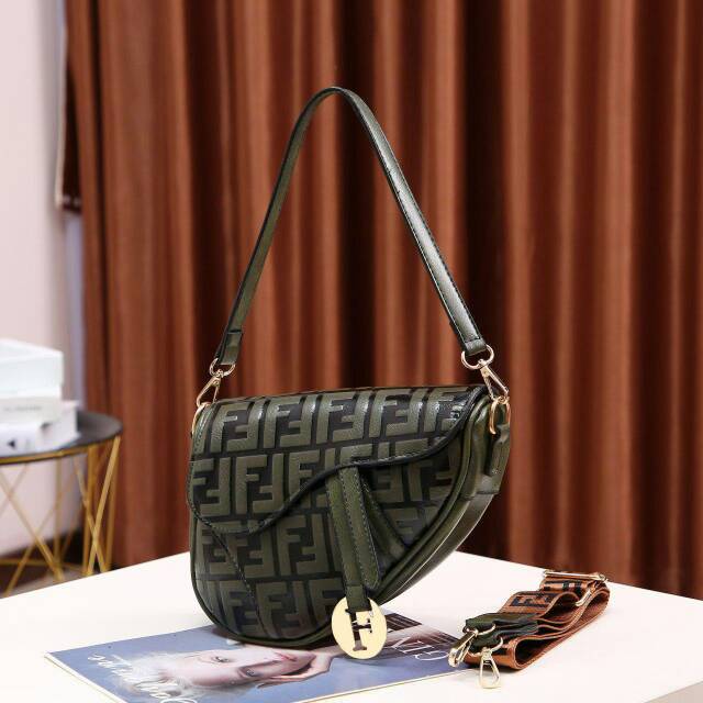 Tas selempang Fendi* Kirei 1890 wanita branded batam import FS