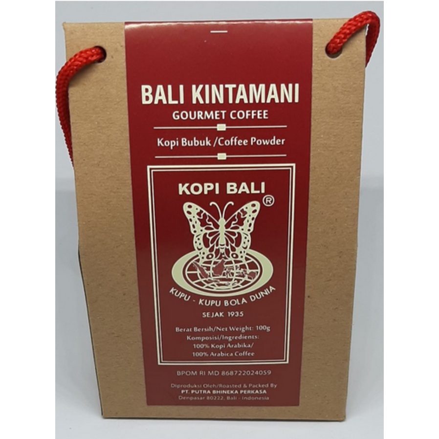 

Paket Bundling 5 Pcs Kopi Bali Kupu-Kupu Bola Dunia Kintamani 100 gr