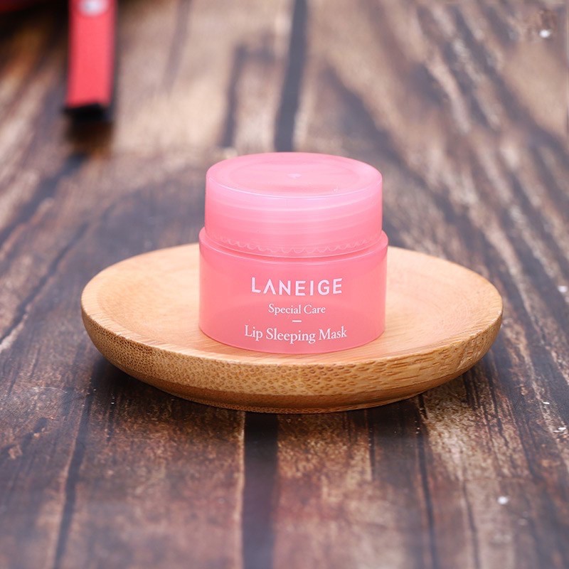 Laneige Lip Sleeping Mask Night Sleep 3g Maintenance Moistened Lip Balm the Pink