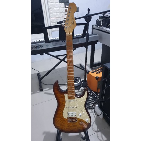 Gitar Elektrik Original Lokal Merk Rira Bekas