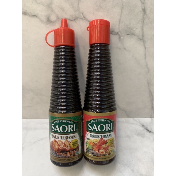 

Saori Saus Teriyaki 135 ml / Saori Saus Tiram 133 ml