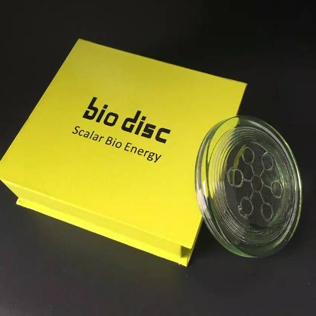 Bio Disc 2/ Scalar Bio Energy / Bio Glass Protection Ring