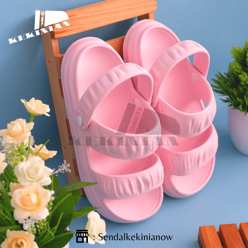 Sandal wanita slop slipper anti slip / sendal wanita slop