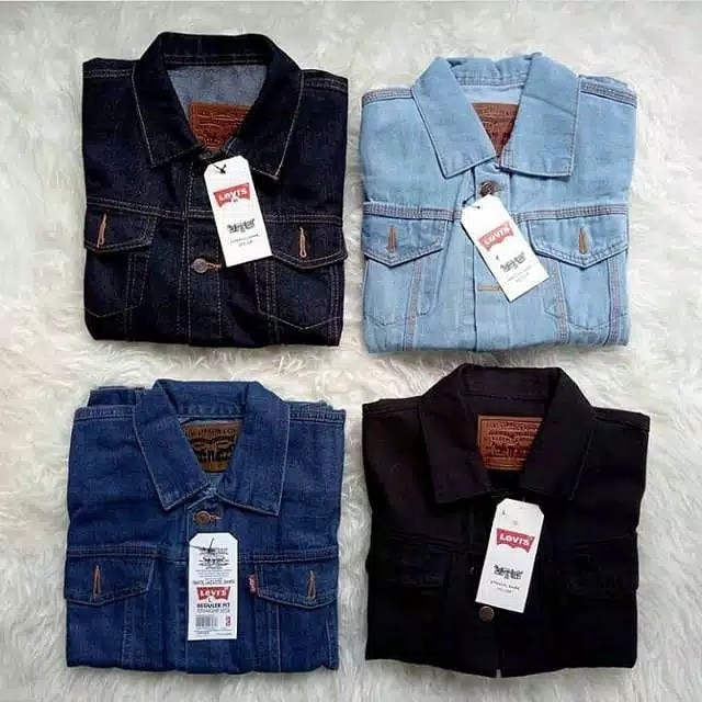 Perbandingan harga Jaket Jeans Levis Wanita Cewek Jumbo 