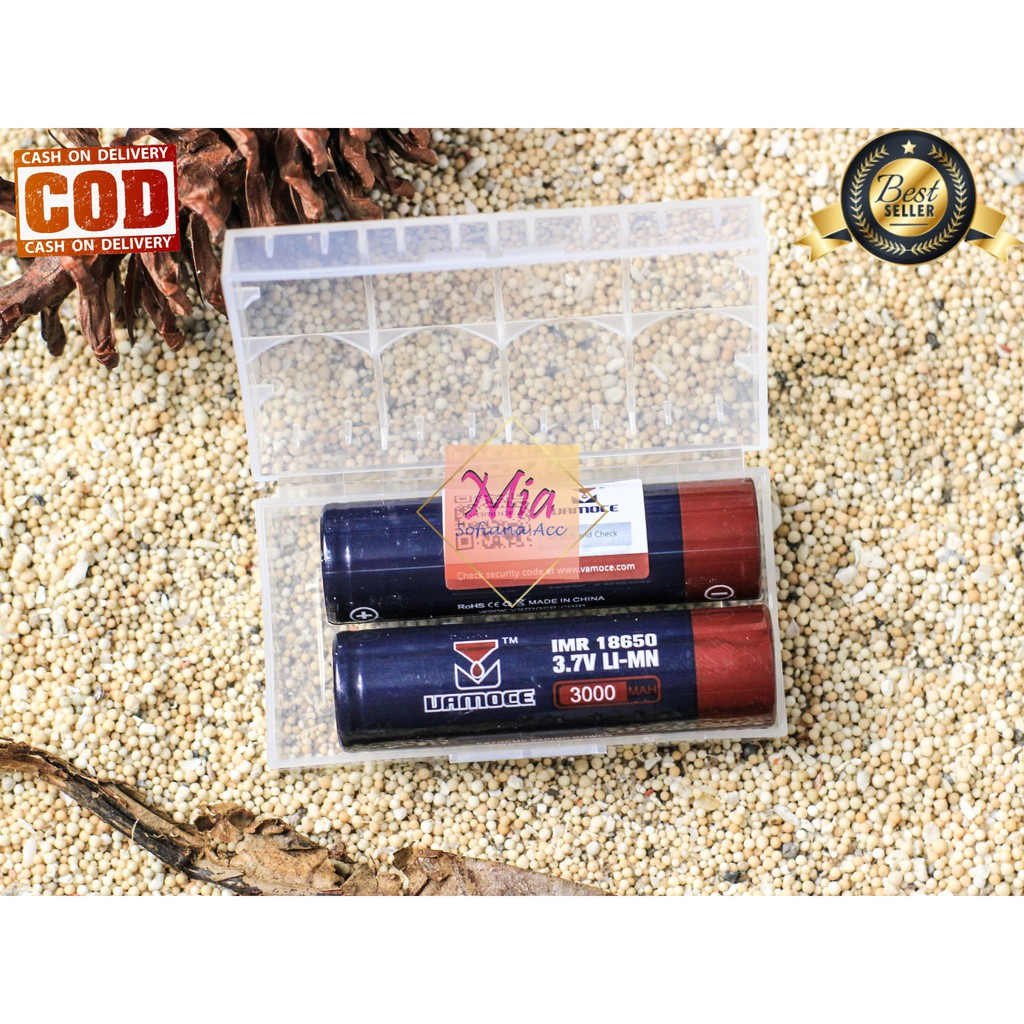 BATERAI VAPOOR IMR 18650 AUTHENTIC VAMO.CE 3000mAh HARGA 1 PCS