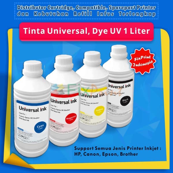 Tinta Epson Black 1 Liter- Tinta Dye Base Epson FSB3553