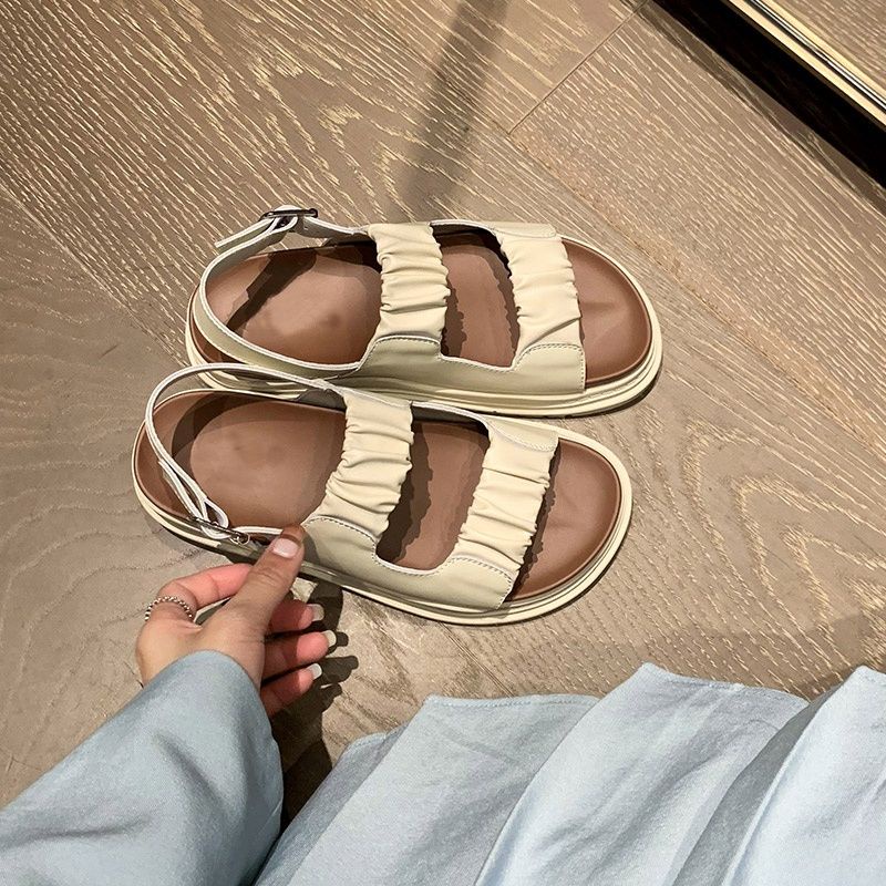 MYSTYLE Manda Korea Design Sandal Tali Fashion Wanita Import