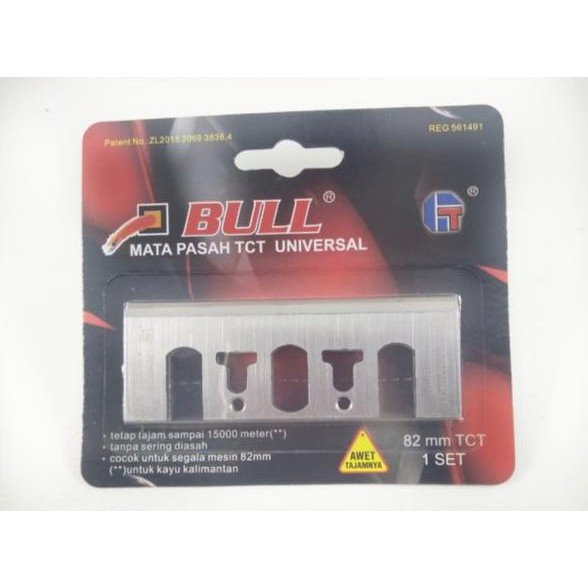 MATA PASAH KETAM TCT HL 82 N 1900 P20SB BULL UNIVERSAL FOR SEGALA MERK MESIN 82 MM