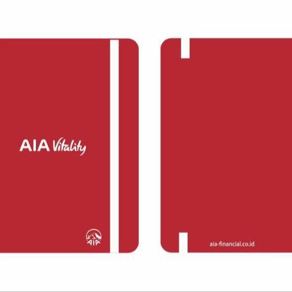 

AIA vitality - exclusive notebook with plan 80lembar