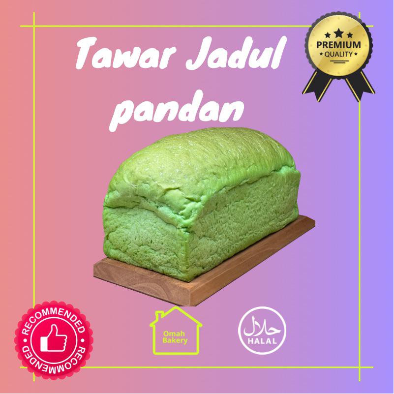 Bakery/Roti tawar bakar jadul pandan/panggang/lembut/murah berkualitas premium