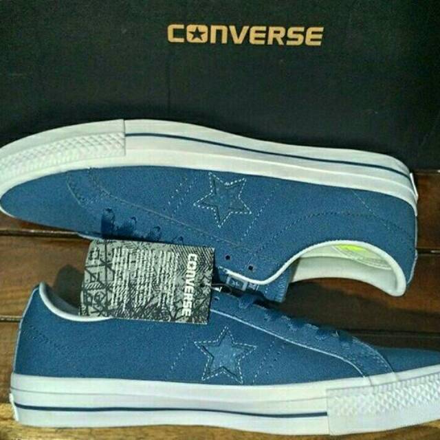 Converse One Star Pro Ox Blue/Granite
