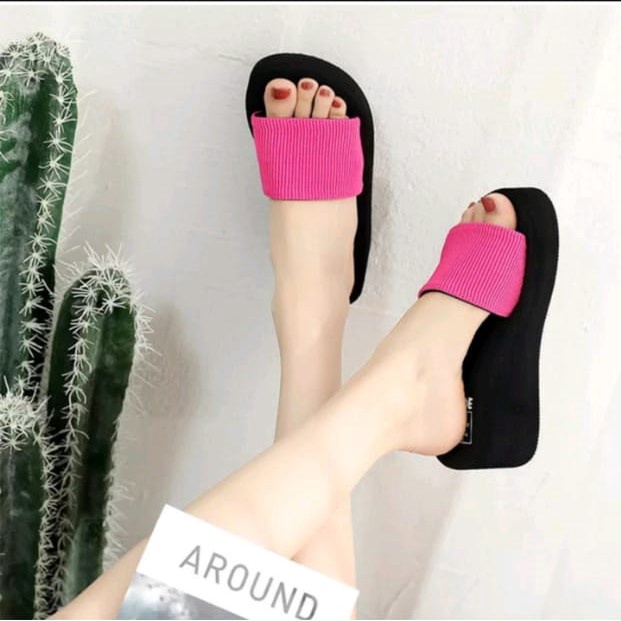 SANDAL WEDGES WANITA