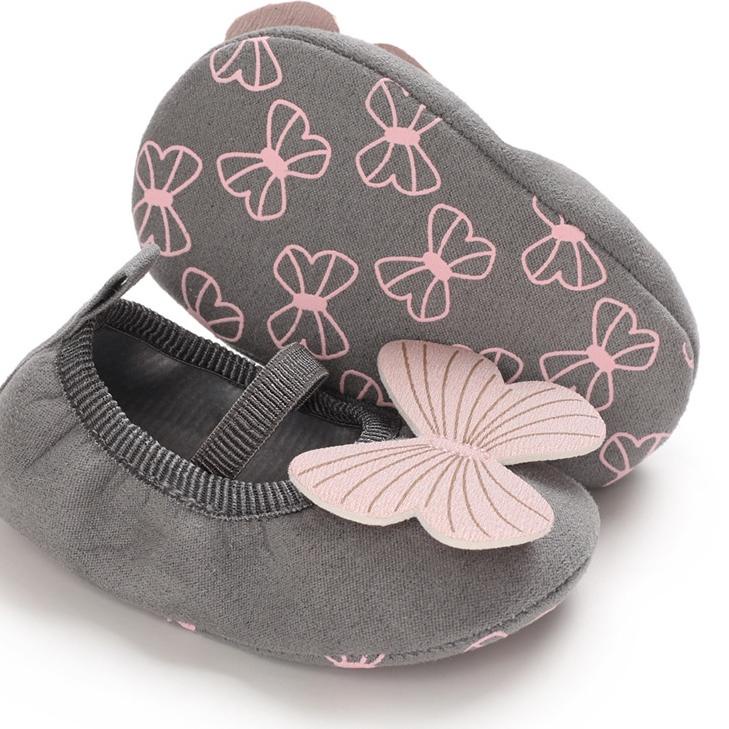 Barang Pilihan.. babyfit sepatu prewalker anak perempuan BALE BUTTERFLY baby shoes fh-617r