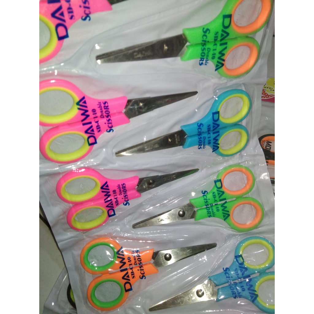 

Gunting Stainless Steel Warna SD-C140 Daiwa Scissors / Gunting Stainless Steel Serbaguna TERMURAH