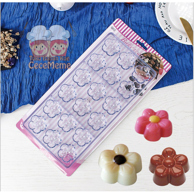 Cetakan Nastar Coklat Puding Jelly Kue Kering Mochi Wagashi Bunga Sakura