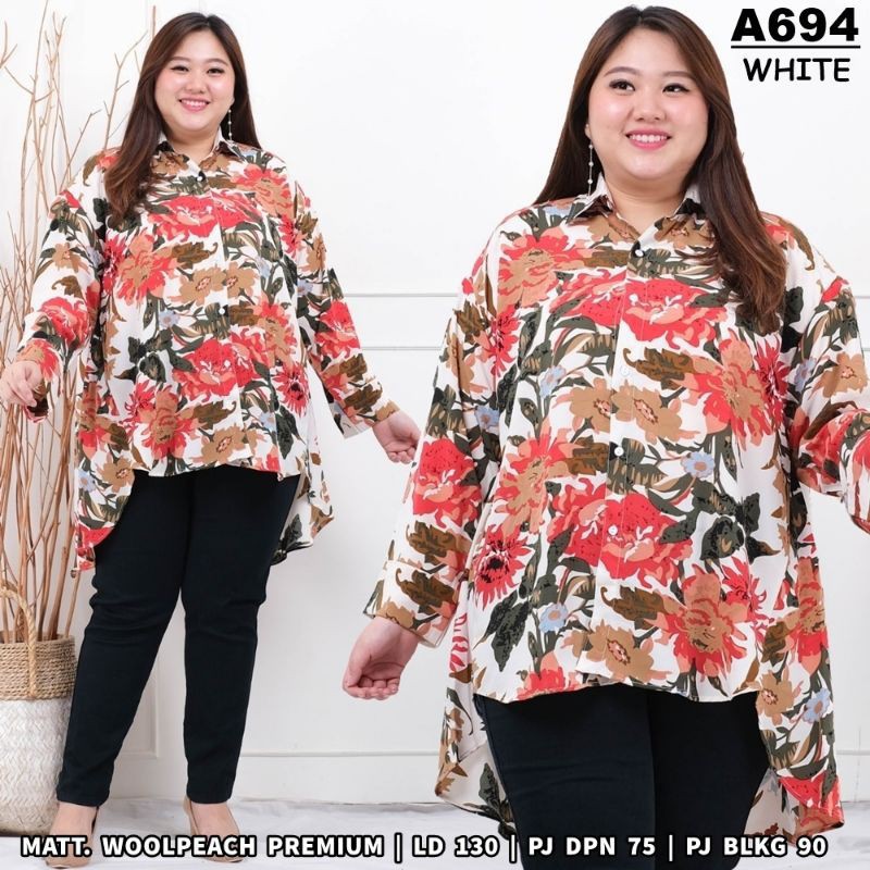 TUNIC Baju Atasan Tunik Jumbo  Model Terkini,Terlaris