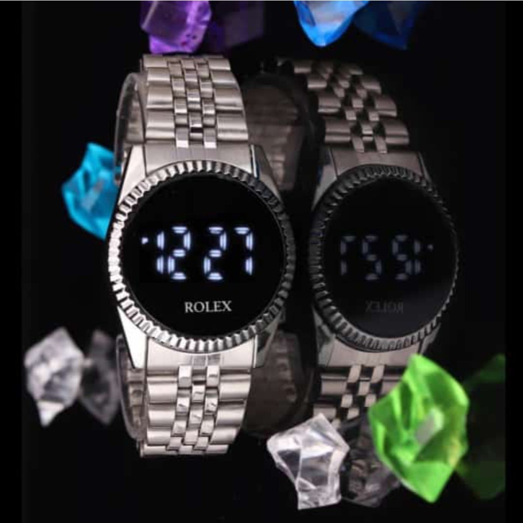 TERBARU JAM DIGITAL PRIA LED WATCH TOUCH SCREEN RLX45