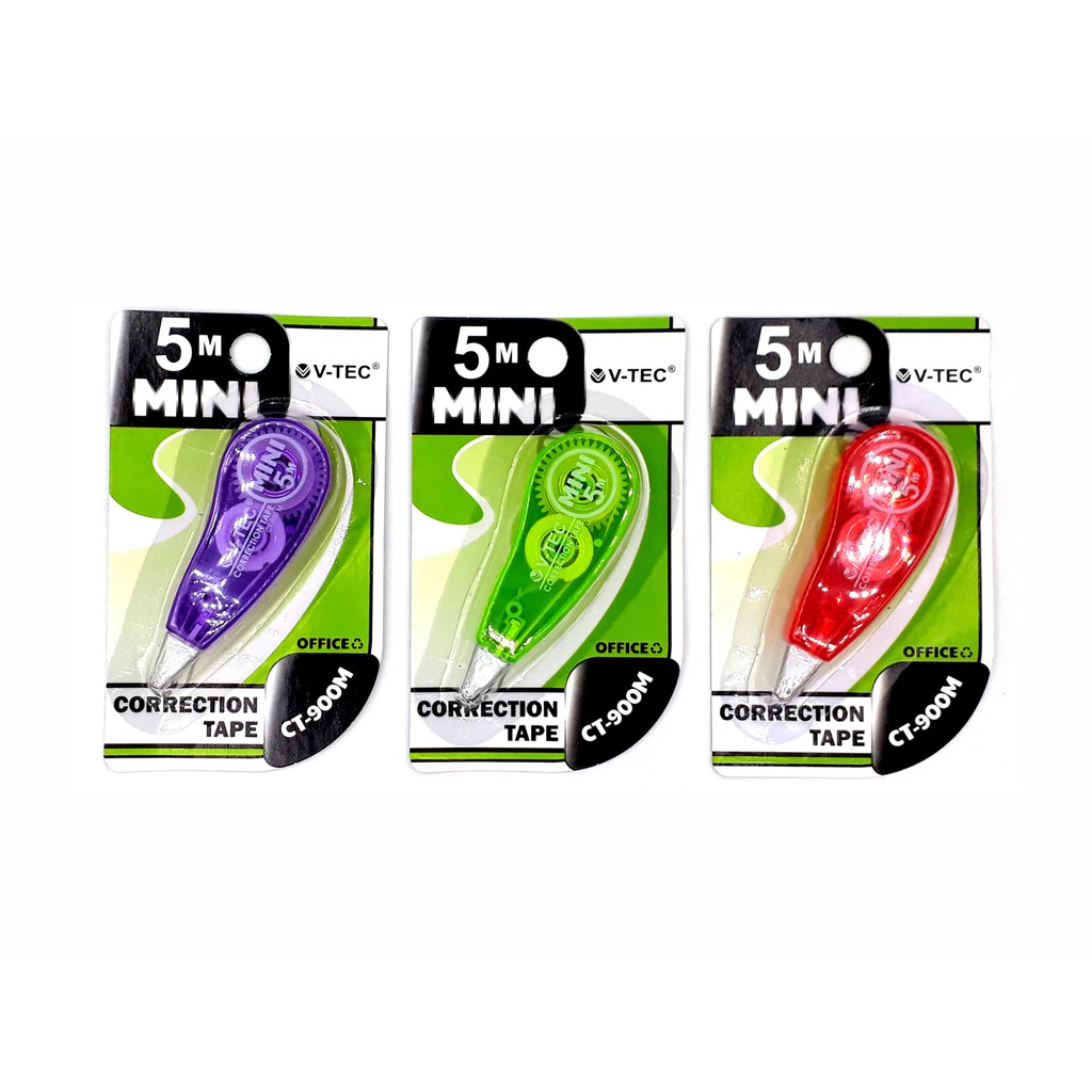 

Tip Ex Correction Tape VTEC CT 900M