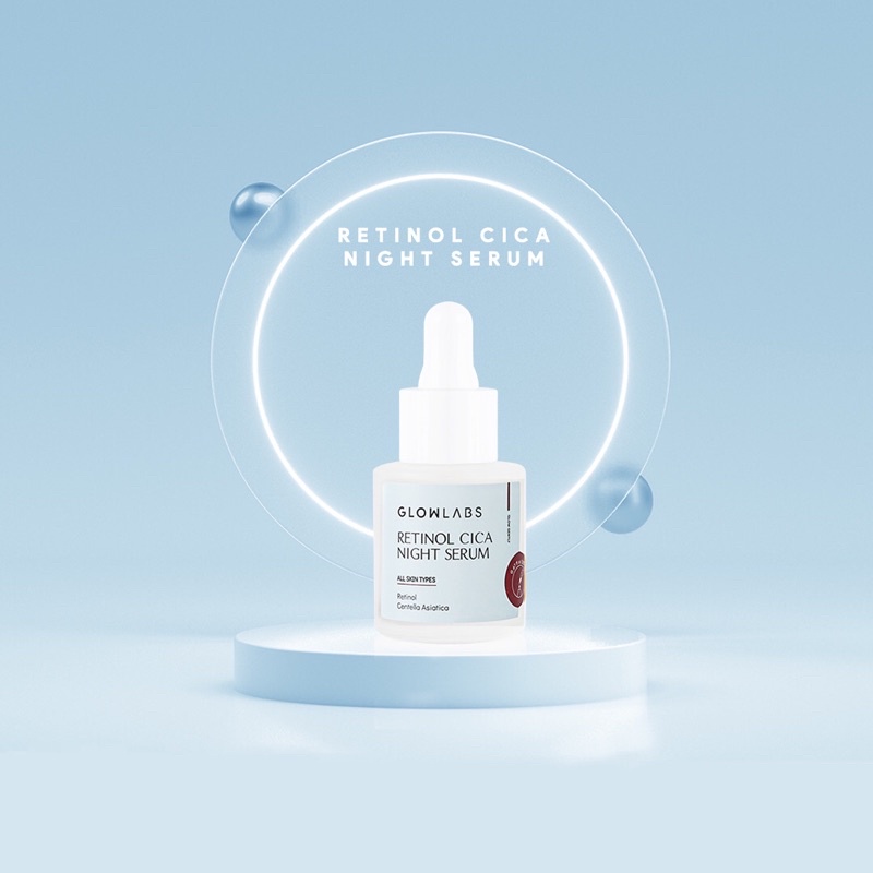 GLOWLABS Retinol Cica Night Serum