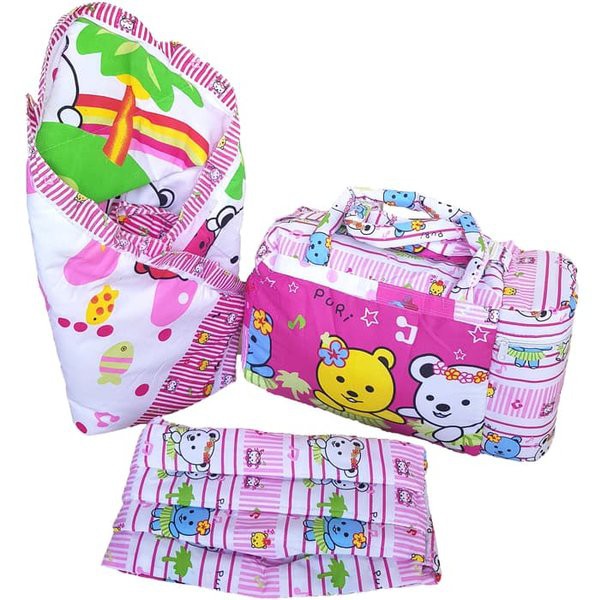 Promo !! SALE PAKET KADO BAYI tas gendongan samping dan selimut chekiddo/gift set 3IN1