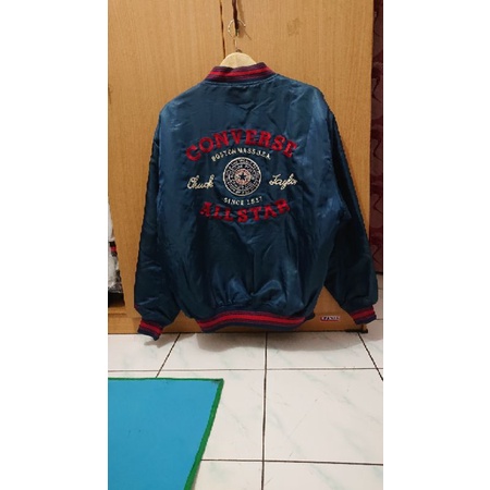 jaket varsity converse second