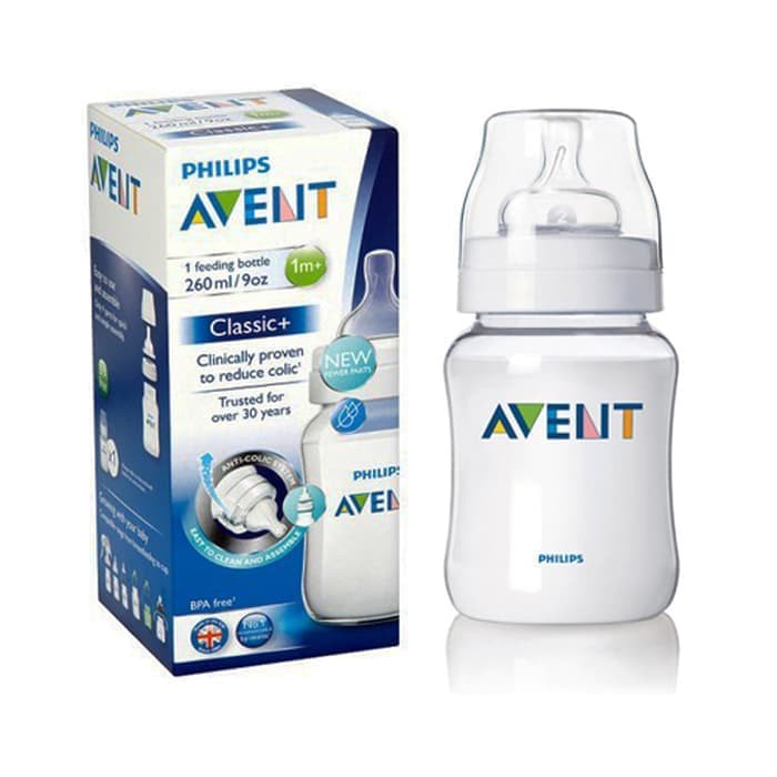 Philips Avent Botol Susu Classic Plus Single Pack 260ml (isi 1)