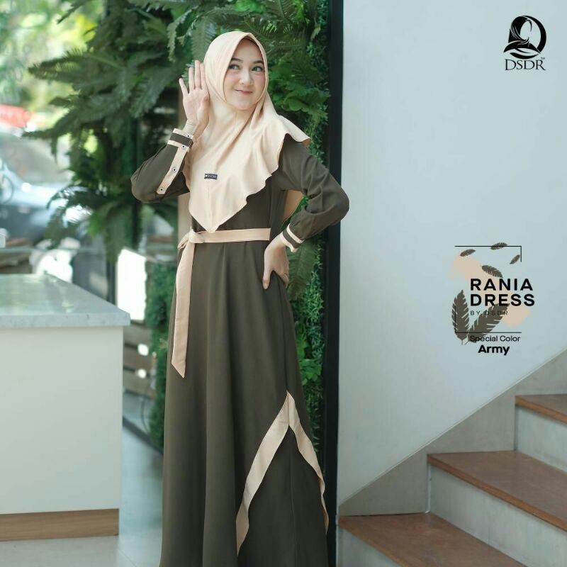 DRESS RANIA BY DSDR ORI% AB COLLECTION GROSIR