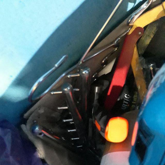 Gantungan Baju Suling Pipa Kotak 6 Titik Tekuk | Hanger Kualitas (l)