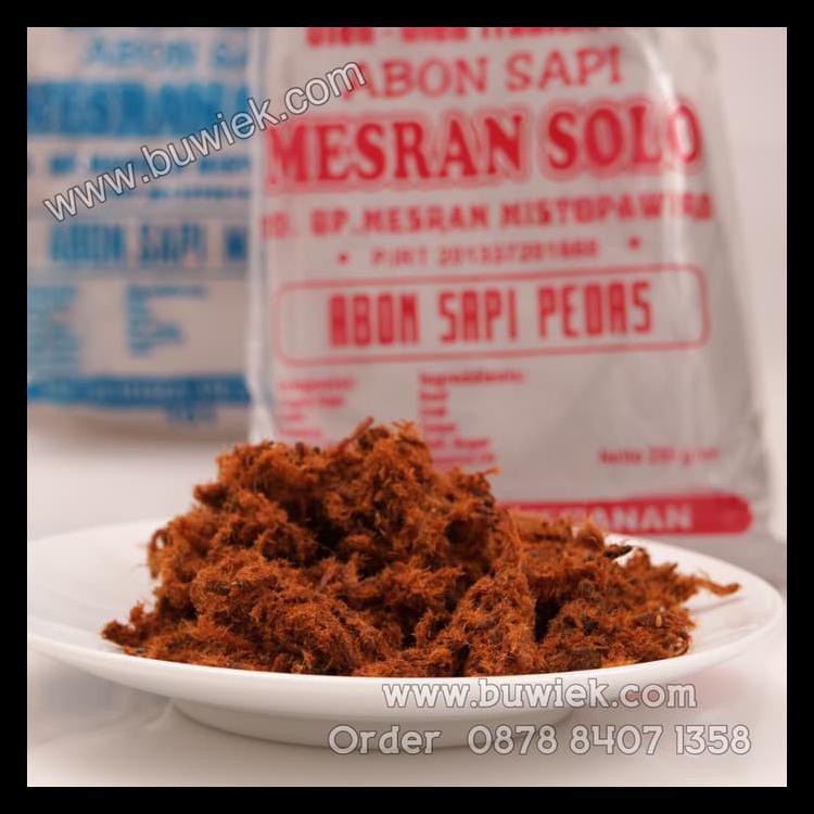 

Abon Sapi Pedas 250Gram Terbatas