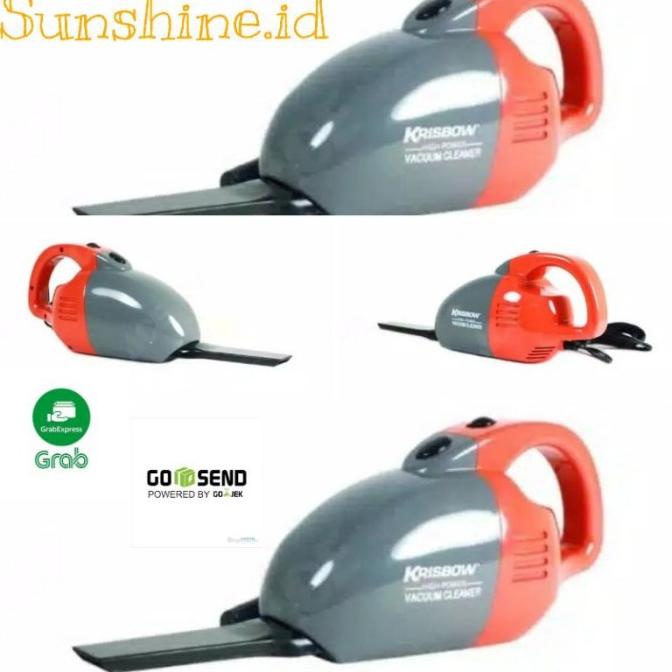 Krisbow Alat Penghisap Debu Mobil / Vacum Cleaner / Vacum Mini